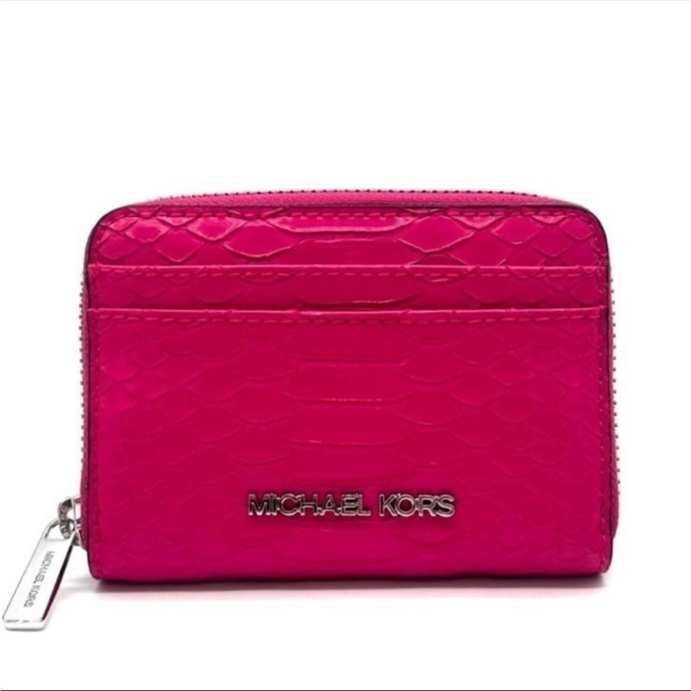 Michael Kors Medium ZA Card Case Wallet
Electric Pink Multi - Picture 5 of 9